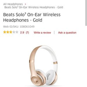 Beats Solo 3 Wireless Headphones